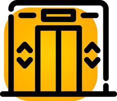 Elevator Creative Icon Design vector