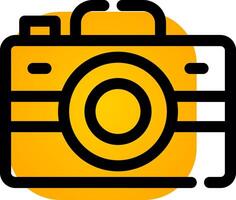 Photo Camera Creative Icon Design vector