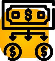 Money Creative Icon Design vector