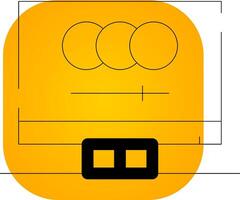 Digital Animation Creative Icon Design vector