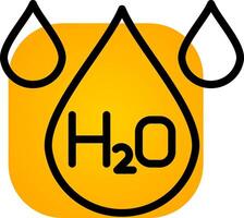 H2o Creative Icon Design vector