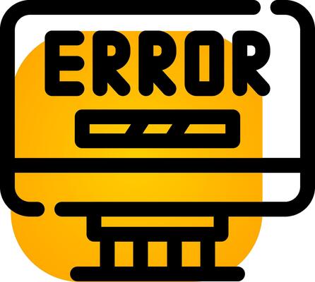Error Creative Icon Design