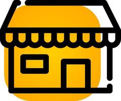 Bar Shop Creative Icon Design vector