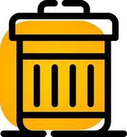 Garbage Creative Icon Design vector