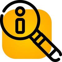 Search Creative Icon Design vector
