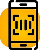 Barcode Creative Icon Design vector