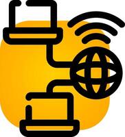 Internet Of Things Creative Icon Design vector