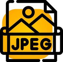 Jpeg Creative Icon Design vector