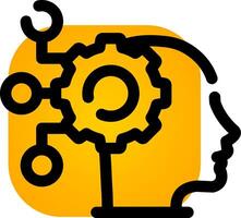 Robotics Creative Icon Design vector