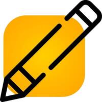 Pencil Creative Icon Design vector