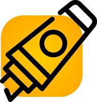 Highlighter Creative Icon Design vector