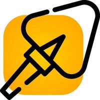 Trowel Creative Icon Design vector