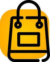 Shopping Bag Creative Icon Design vector