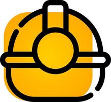 Glyph Gradient Circle Design vector