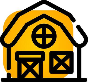 Barn Creative Icon Design vector