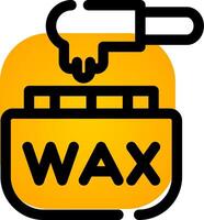 Wax Creative Icon Design vector