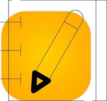 Sketch Creative Icon Design vector