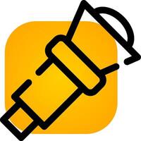Spyglass Creative Icon Design vector