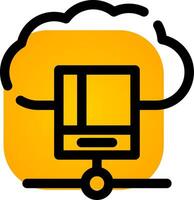 Study Database Creative Icon Design vector