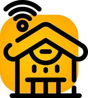 Infrared Sensor Creative Icon Design vector