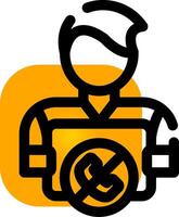 Contactless Delivery Creative Icon Design vector