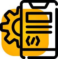 App Development Creative Icon Design vector