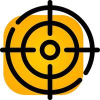 Target Creative Icon Design vector