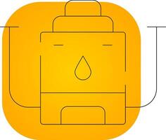 Water Boiler Creative Icon Design vector