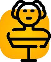 Sculpture Creative Icon Design vector