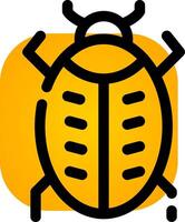 Bug Creative Icon Design vector