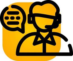 Support Creative Icon Design vector