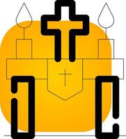 Altar Creative Icon Design vector