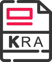 KRA Creative Icon Design vector