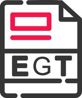 EGT Creative Icon Design vector