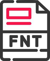 fnt creativo icono diseño vector