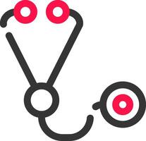 Stethoscope Creative Icon Design vector