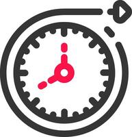 Time Forward Creative Icon Design vector