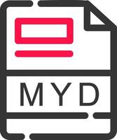 MYD Creative Icon Design vector