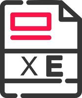 XE Creative Icon Design vector