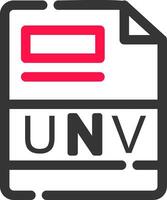 UNV Creative Icon Design vector