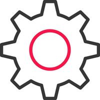 Cog Creative Icon Design vector