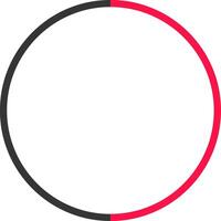 Circle Creative Icon Design vector