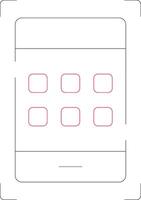 Task Organization App Creative Icon Design vector