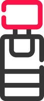 Self Service Terminal Creative Icon Design vector