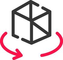 3d Creative Icon Design vector