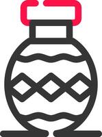 Vase Creative Icon Design vector