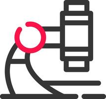 Microscope Creative Icon Design vector