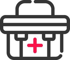 First Aid Kit Creative Icon Design vector