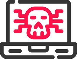 Malware Creative Icon Design vector