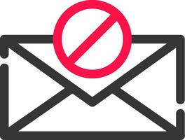 Email Block Creative Icon Design vector